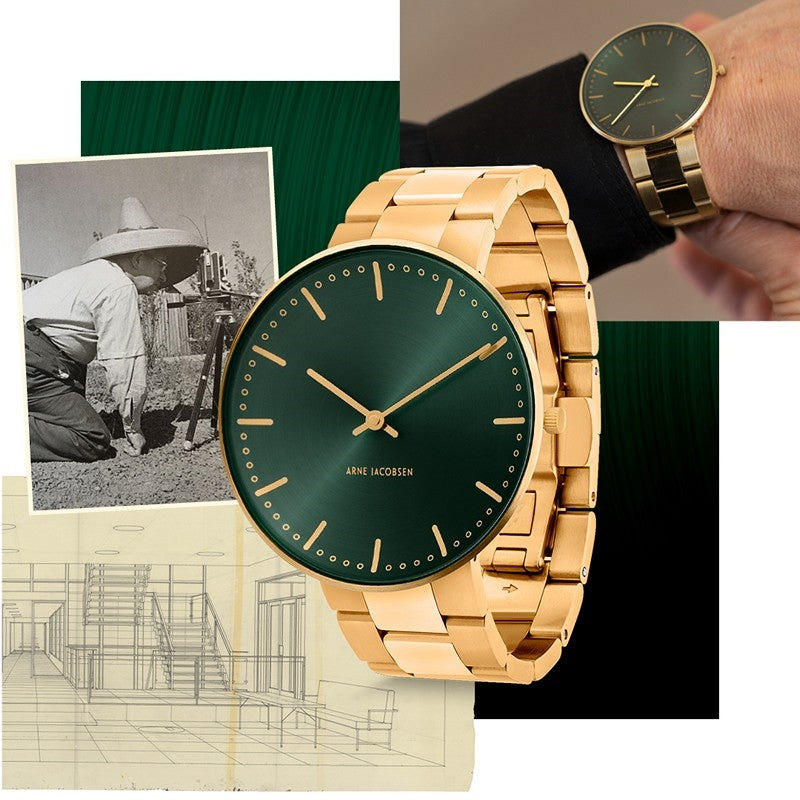 Uhren im ikonischen Design von Arne Jacobsen