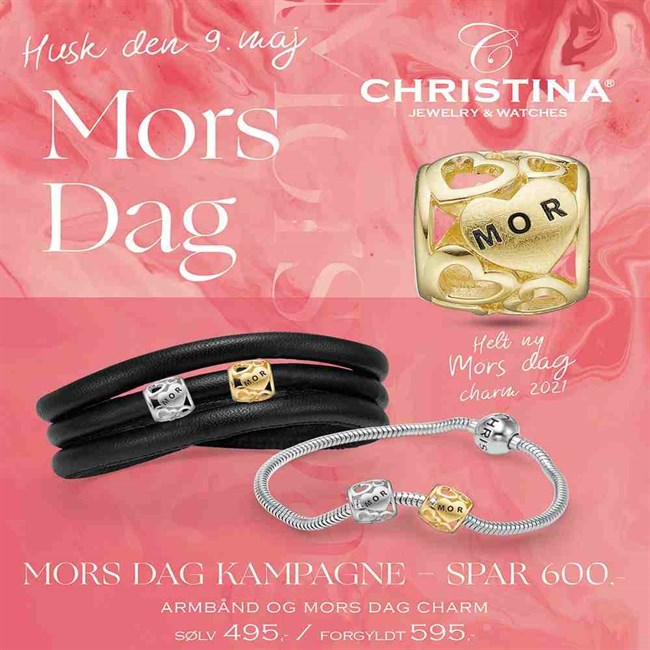 Feiere den Muttertag mit Armbändern und Charms von Christina Jewelry!