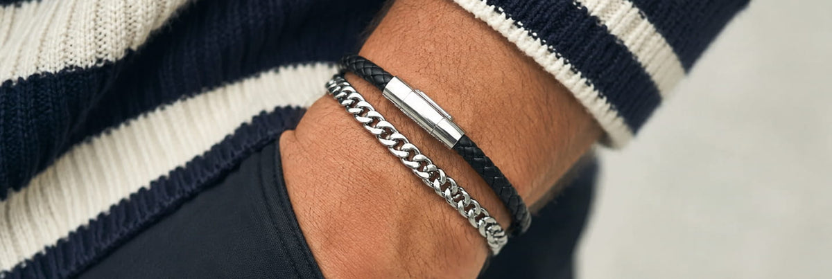 Rico's armbånd til mænd på AI model