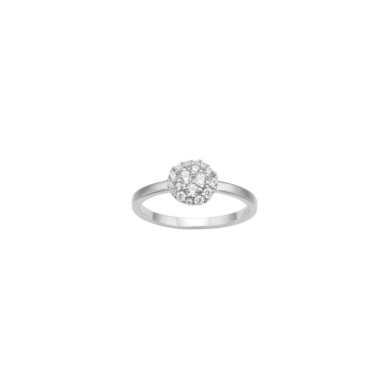 SOFIENOR ring i sølv m. zirkonia