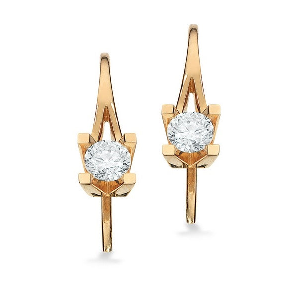 Kleopatra Diamant Ohrringe in 14 kt Gold