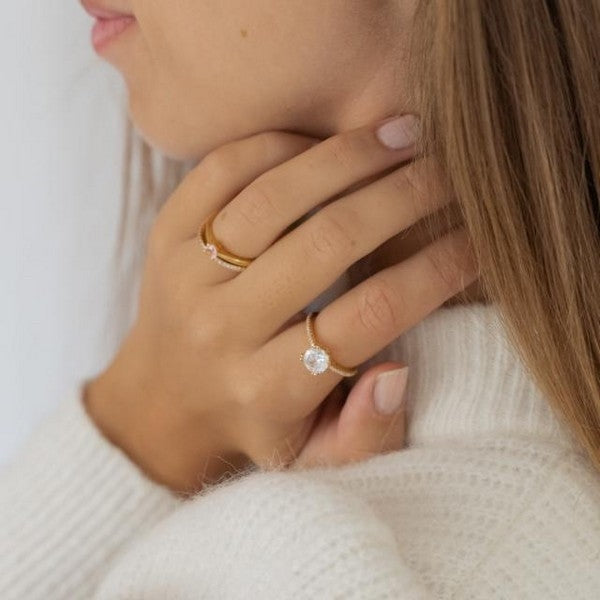 Joanli Nor ELLENOR 7MM ring forgyldt 10450895900