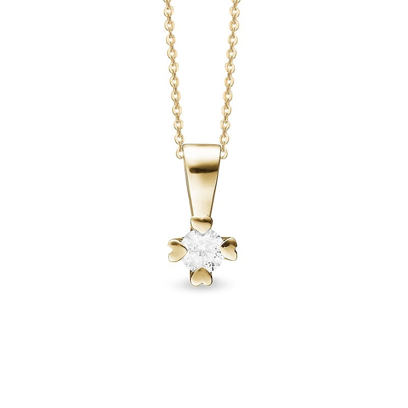 Mary Diamantvedhæng i 14 kt guld med lab-grown diamant på 1,00ct