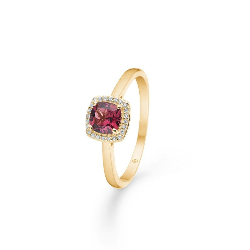 Mads Z - 14 kt. ring "Mona Lisa" m. rhodolit 1546009