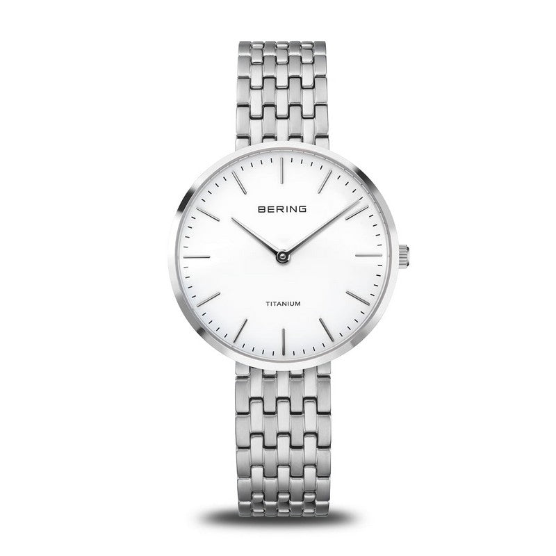 Bering Titanium dameur i gulddublé 19334-004
