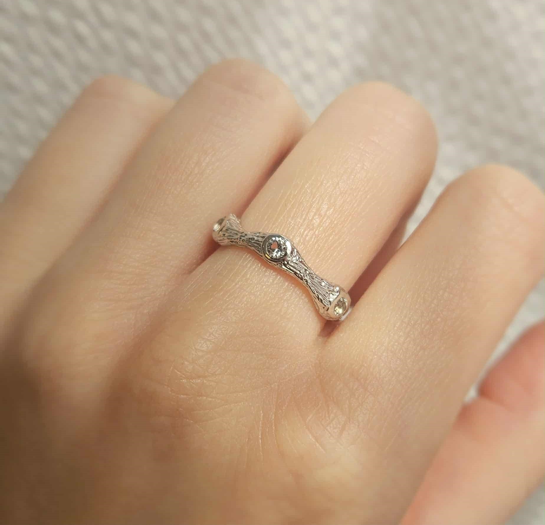 Tangled ring i sølv fra Studio Z 7147814