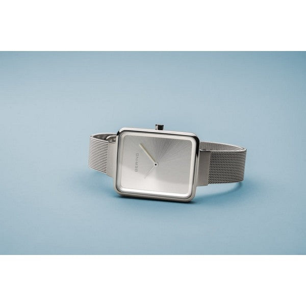 Bering Classic firkantet ur istål | 14528-000