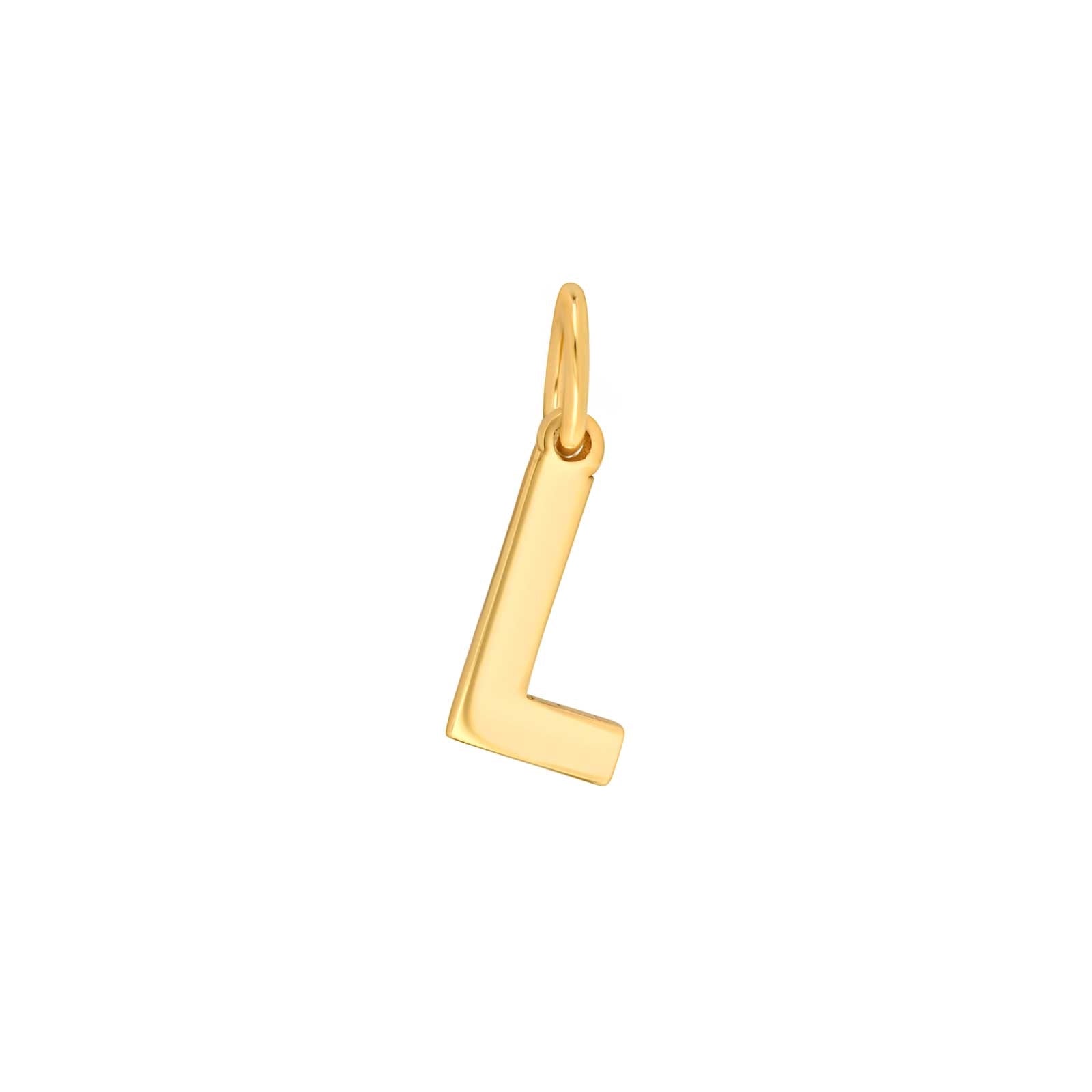 Siersbøl - Buchstabenanhänger in 14kt. Gold (A-Z) 9 mm