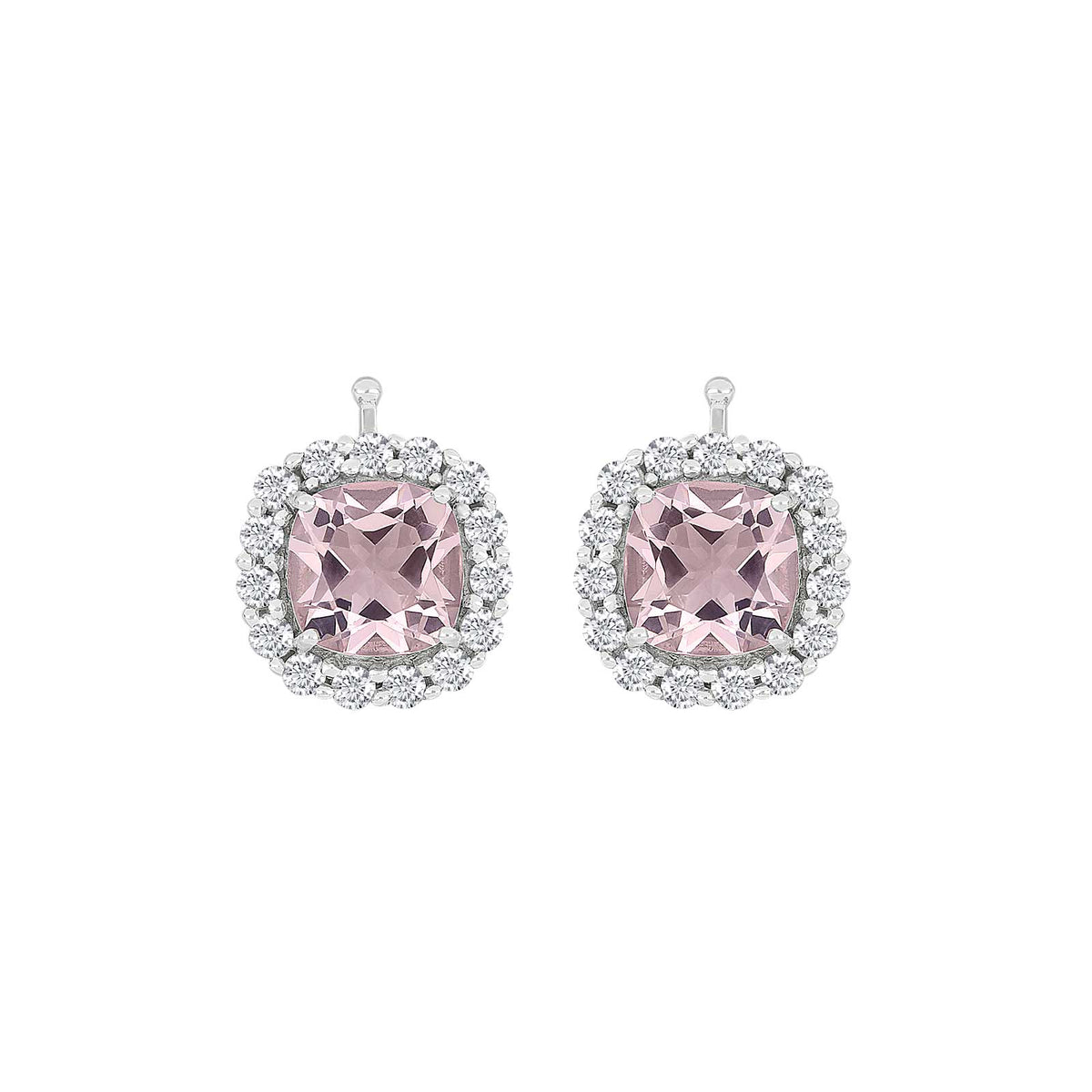 Eleganter Heide-Heinzendorff-Rosettenanhänger aus Silber mit grünen und weißen Zirkonia-Steinen – ein stilvolles und raffiniertes Schmuckstück vom Schmuckzentrum.