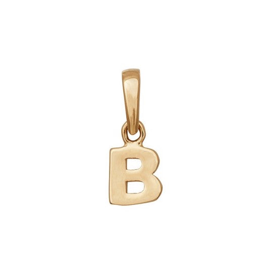 Siersbøl - Buchstaben-Anhänger in 14kt. Gold (A-V)