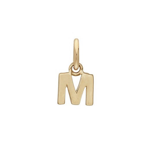 Siersbøl - Buchstaben-Anhänger in 14kt. Gold (A-V)