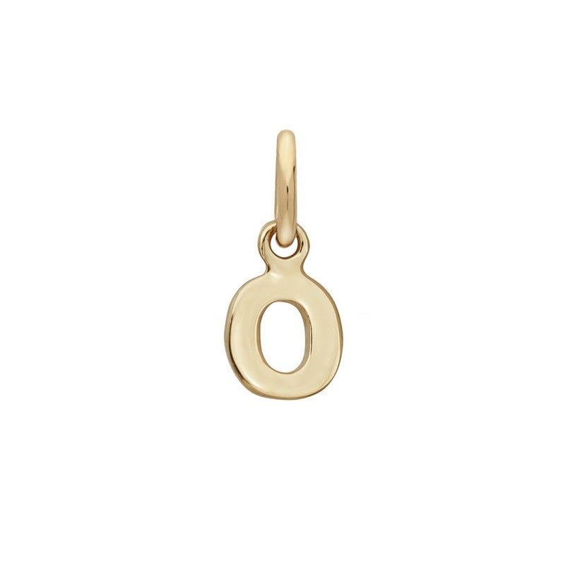 Siersbøl - Buchstaben-Anhänger in 14kt. Gold (A-V)
