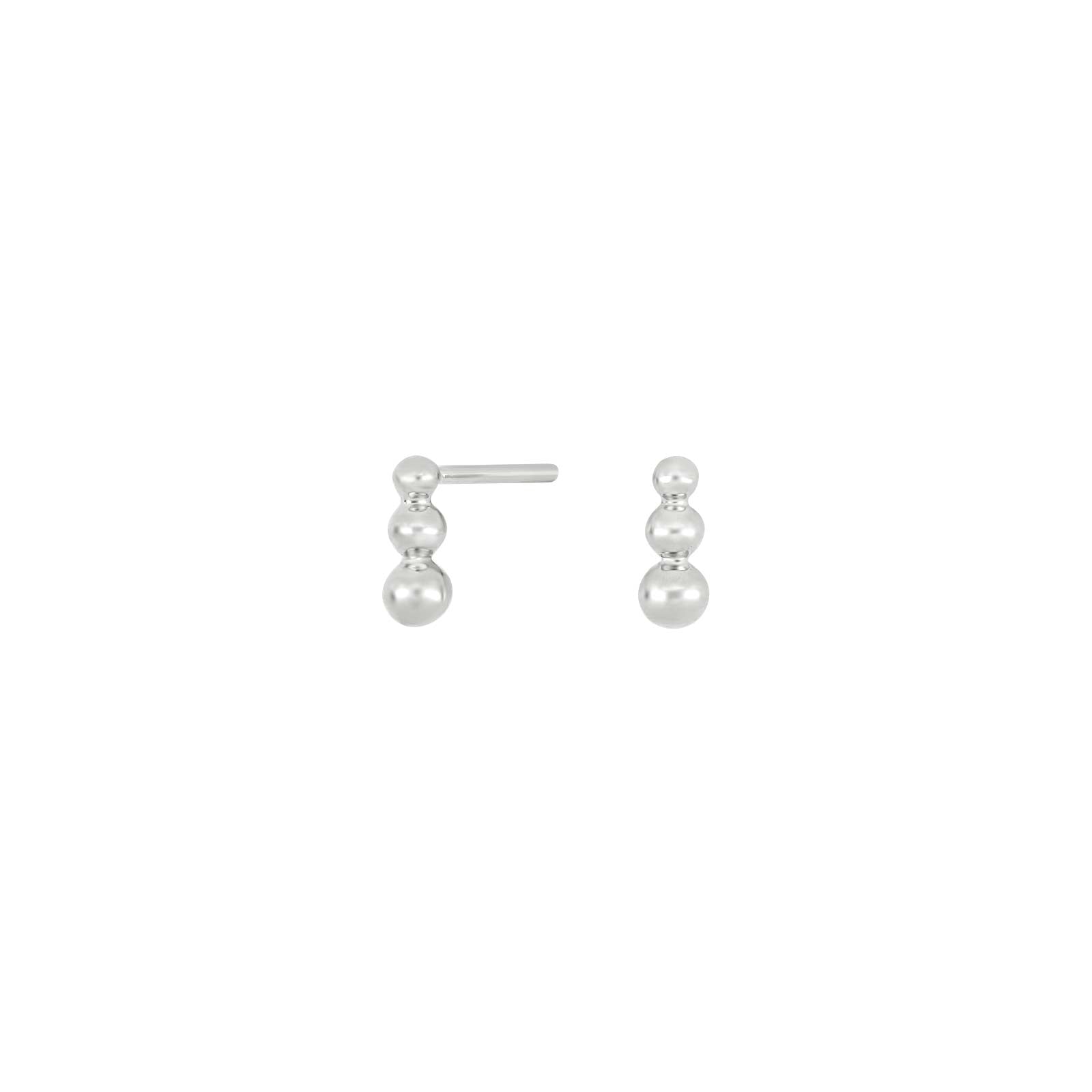 Nordahl Jewellery - HONEY52 3 ørestikker i sølv