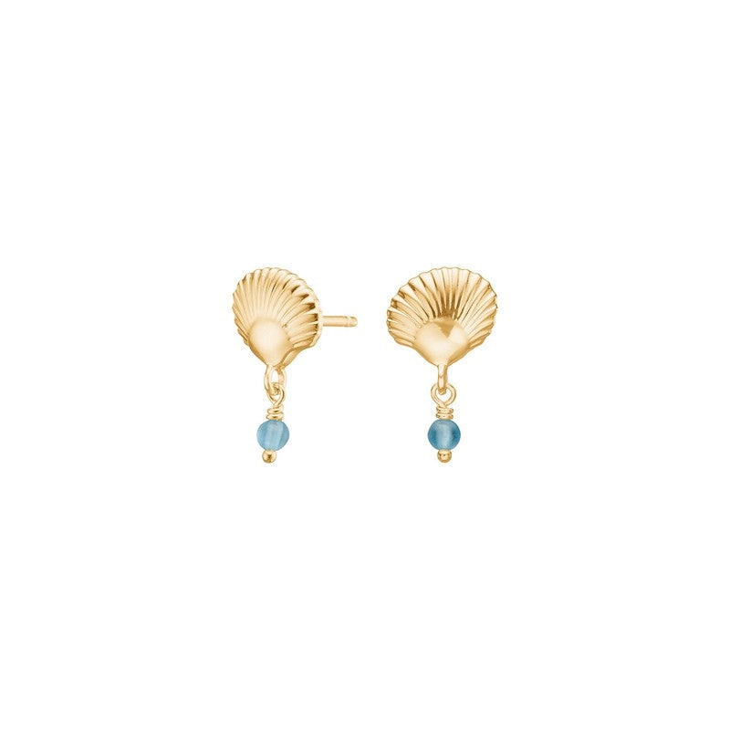 Nordahl Jewellery Ørehængere forgyldt sølv SEASIDE52