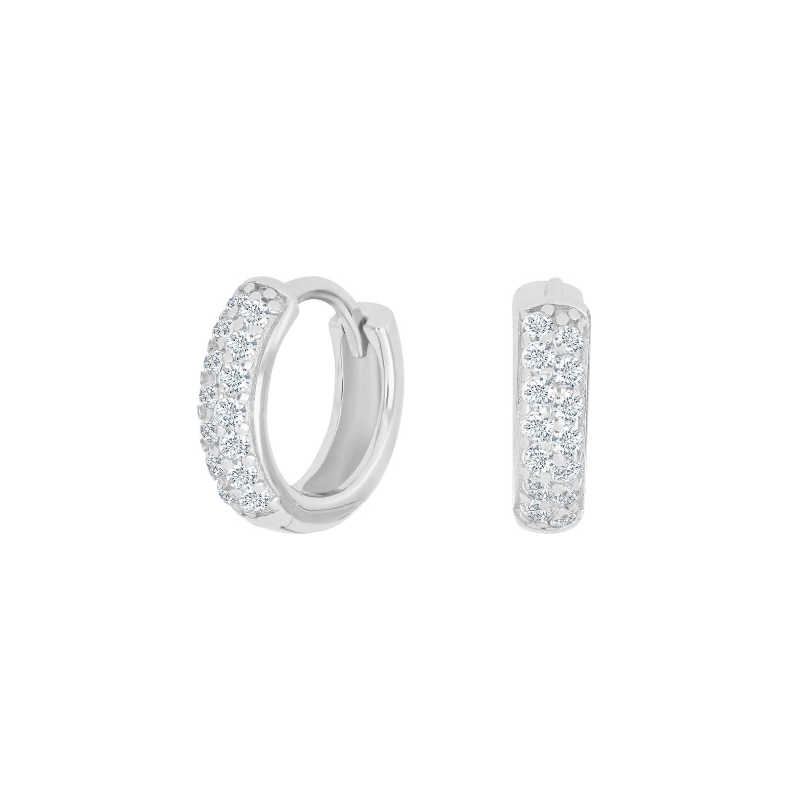 Joanli Nor - KOSANOR 12mm creoler i sølv | 30453650900