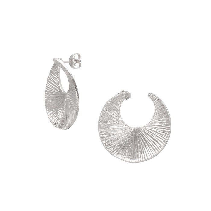Traumfänger-Ohrringe in Silber - MINI