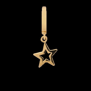 Christina Collect forgyldt charms - stjerne - 610-G13