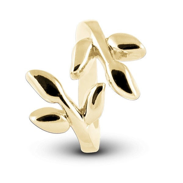 Christina Collect forgyldt charms - Laurel Leaf 630-G33