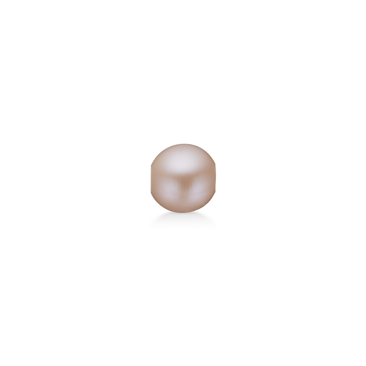 Eleganter Mads Z Poetry Amour Bead mit rosafarbener Zuchtperle, 8 mm
