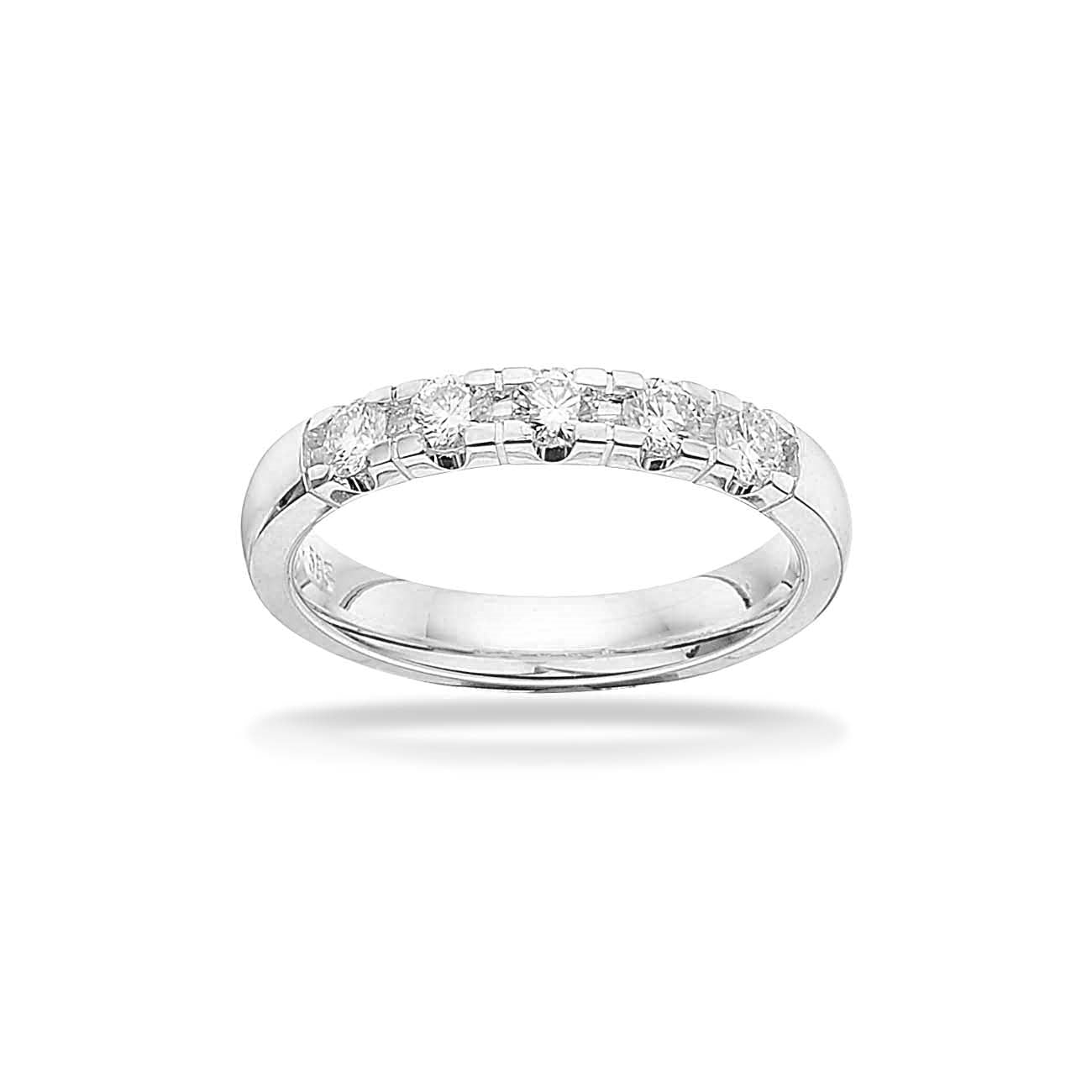 Grace Alliancering i 14 kt. med i alt 0,55 ct. 7226,5