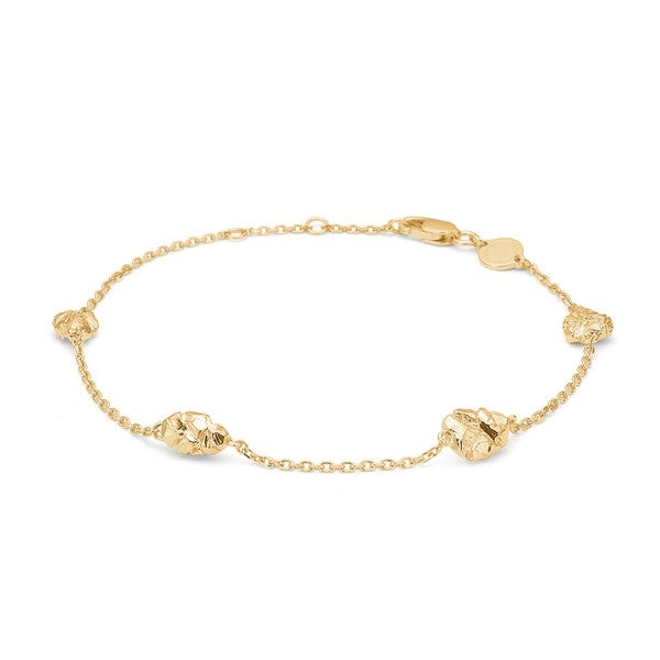Studio Z - Element armbånd i forgyldt sølv 7250854