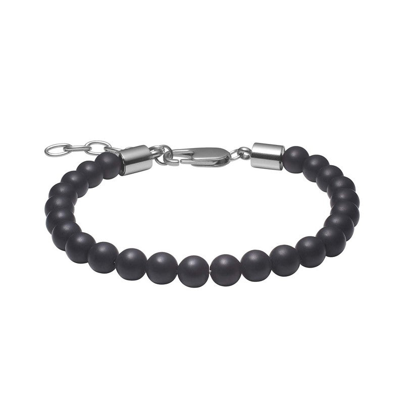 Son of Noa - armbånd mat sort onyx