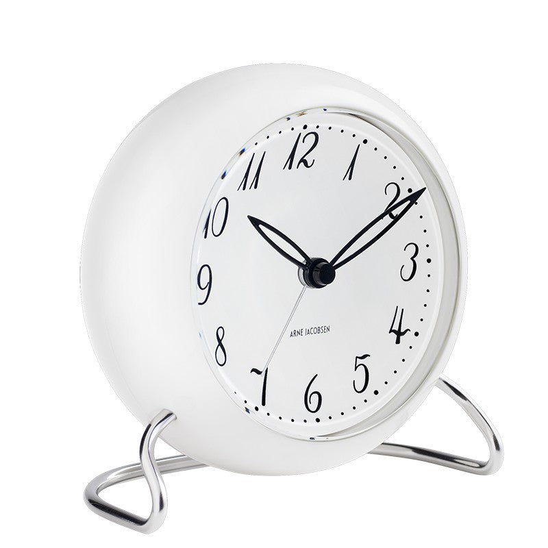 Arne Jacobsen LK Tischuhr/Wecker - Weiß