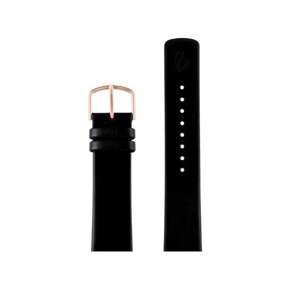 Arne Jacobsen Lederarmband - Schwarz