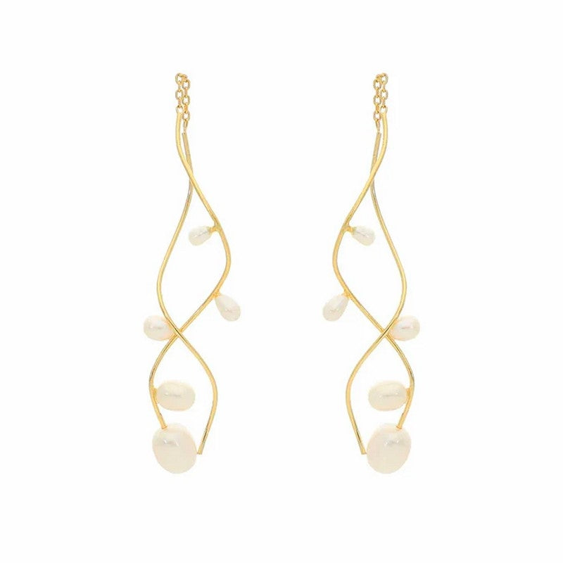 Nuni - Angelina Perle ørehængere