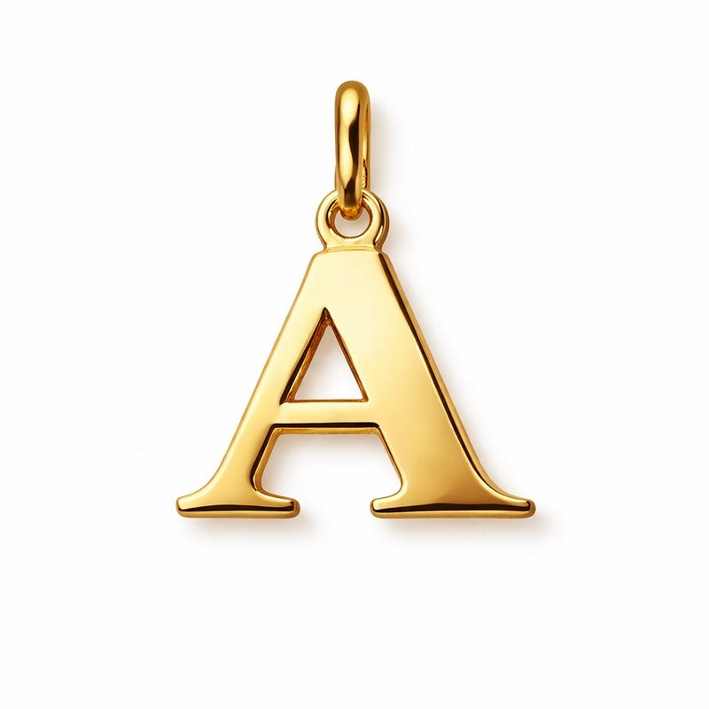 Buchstabenanhänger in 8 Karat Gold - Wählen Sie einen Buchstaben