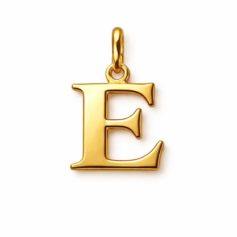 Buchstabenanhänger in 8 Karat Gold - Wählen Sie einen Buchstaben