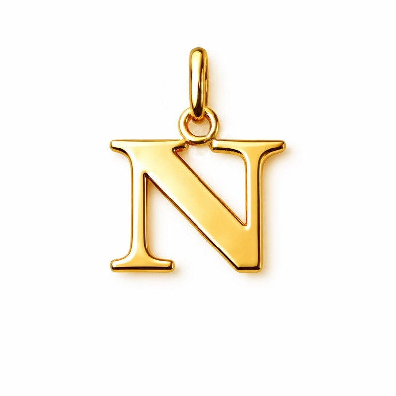 Buchstabenanhänger in 8 Karat Gold - Wählen Sie einen Buchstaben