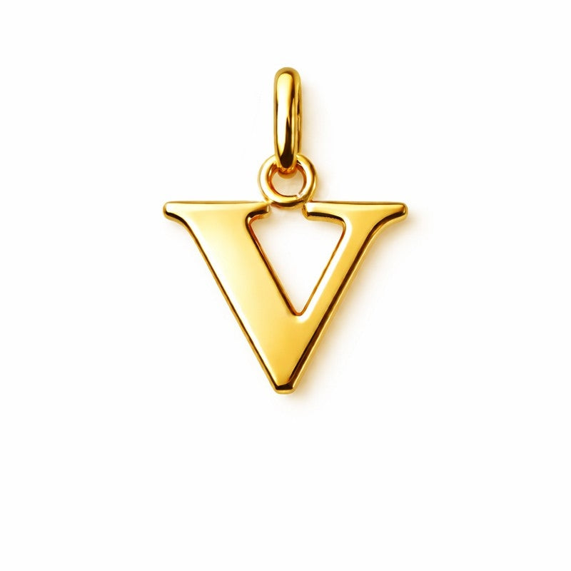 Buchstabenanhänger in 8 Karat Gold - Wählen Sie einen Buchstaben