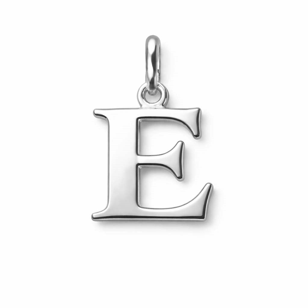 Buchstabenanhänger in Sterlingsilber - Wählen Sie einen Buchstaben
