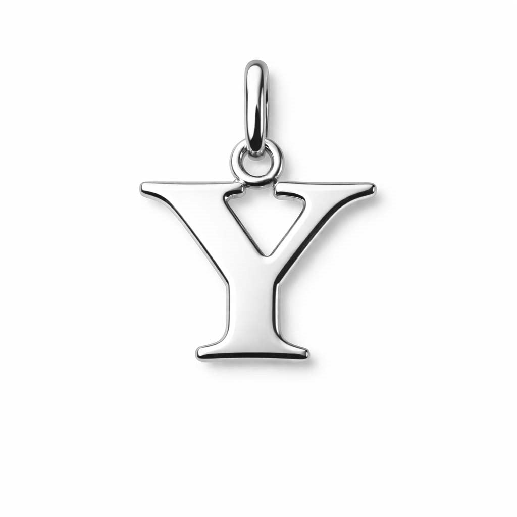 Buchstabenanhänger in Sterlingsilber - Wählen Sie einen Buchstaben