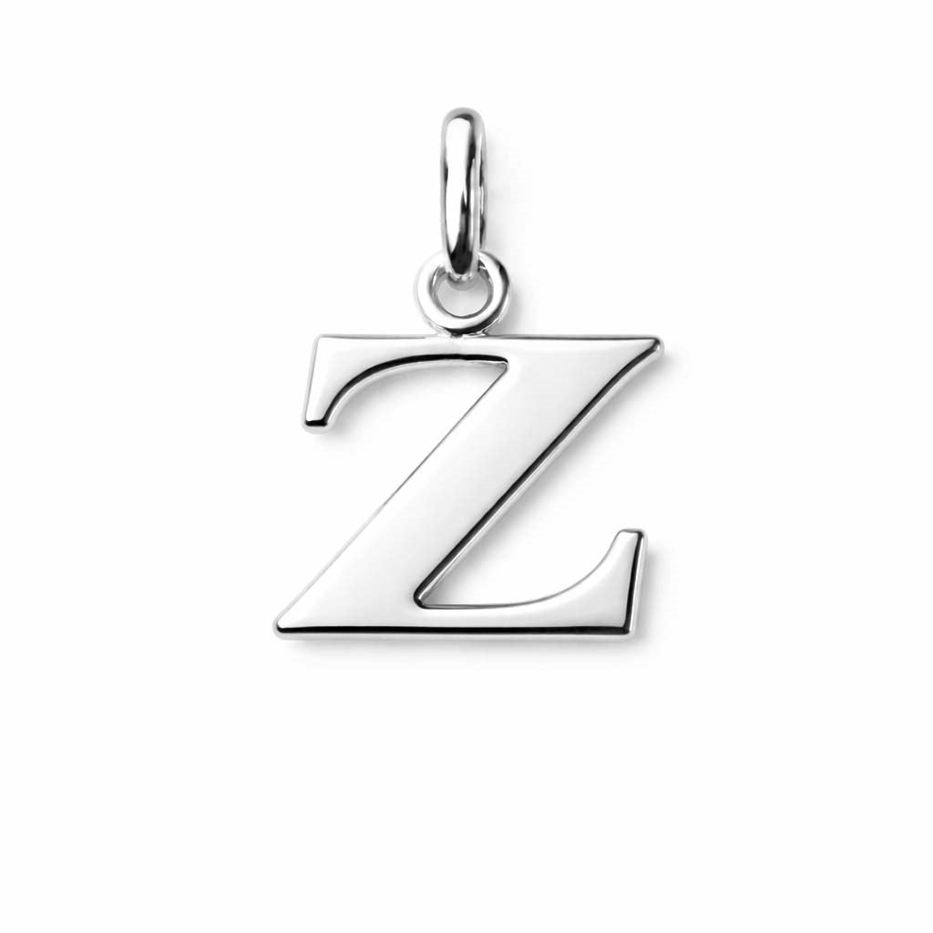 Buchstabenanhänger in Sterlingsilber - Wählen Sie einen Buchstaben