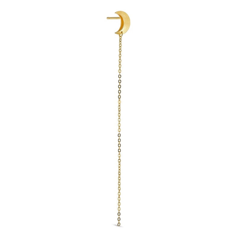 Half Moon Chain stud fra Jane Kønig HMCS-XJK24-1-G