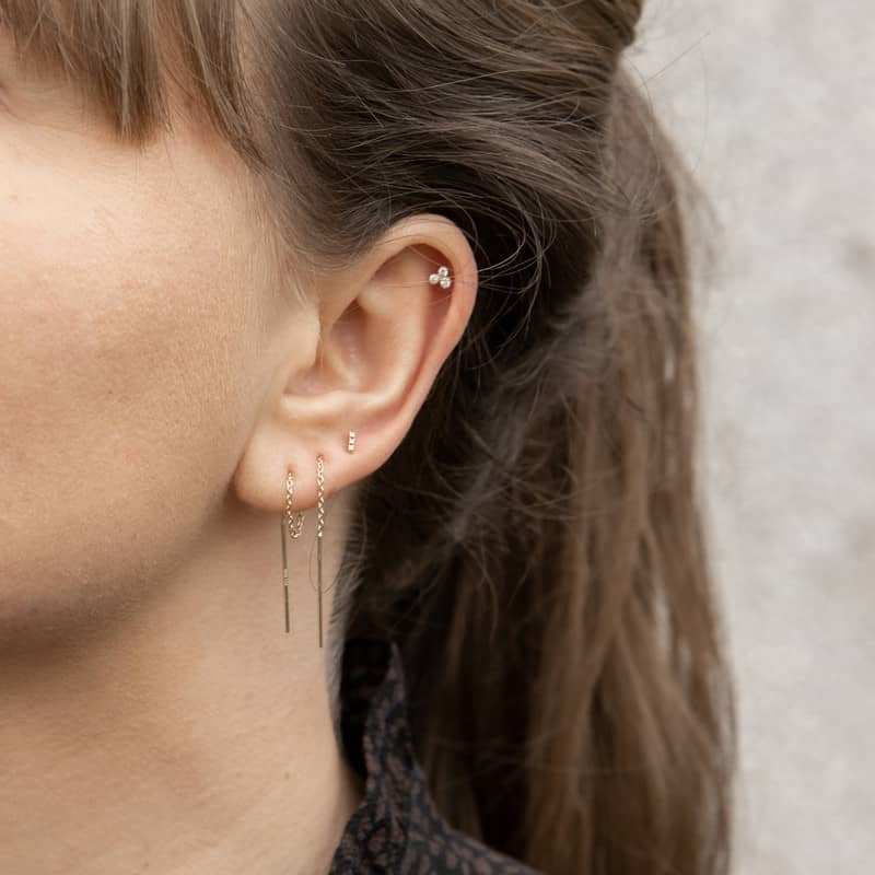 Piercing smykke - Pierce52, 14 kt. guld 30140030500