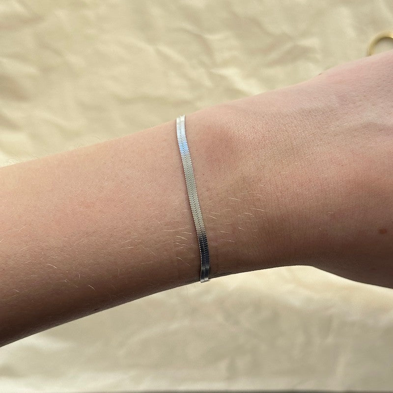 Nanna armbånd i sølv fra MerlePerle MB-520-s 2