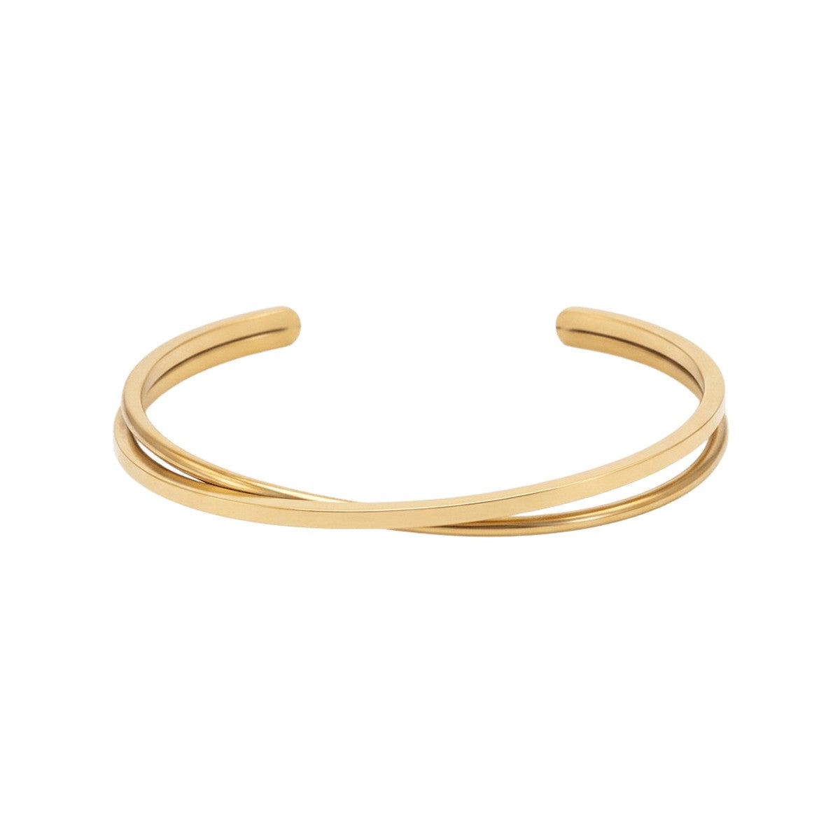 Olympia Bangle aus vergoldetem Stahl von Jane Kønig