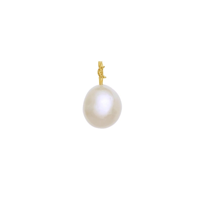 Freshwater Pearl Water Vedhæng fra Maanesten