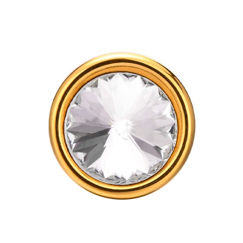Rico's Herreørering i stål med zirkonia RC007G 2