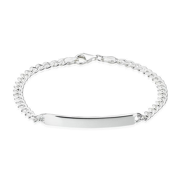 Panser Facet - Armbånd i sølv - 17 cm - 0,85mm