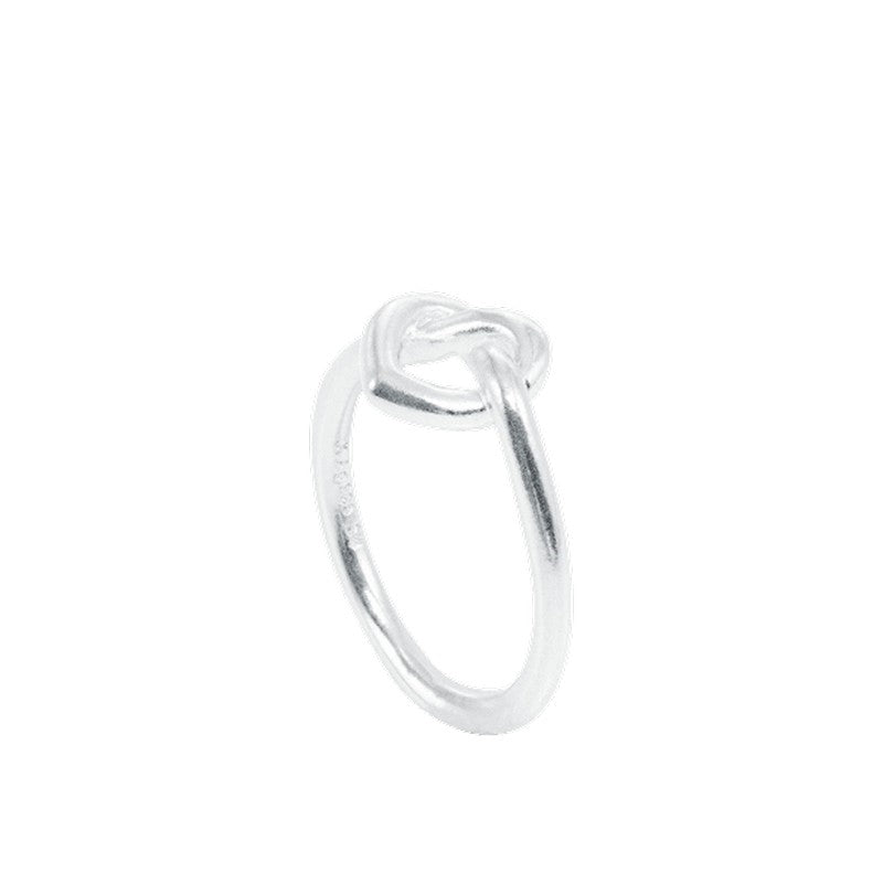 Tied Heart Ring i sølv fra Jane Kønig 3