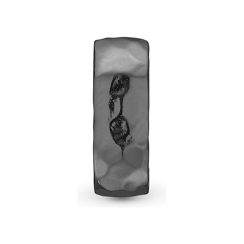 Christina Experience Double Charm aus schwarzem Silber für Lederarmband