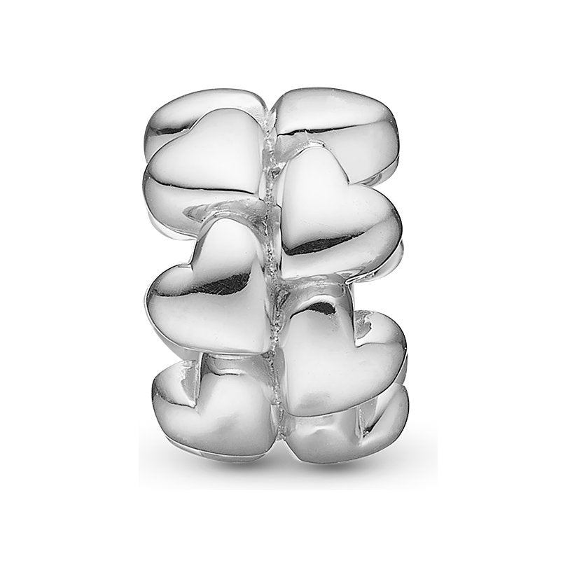 Christina Hearts & Love Charm aus Silber für Lederarmband