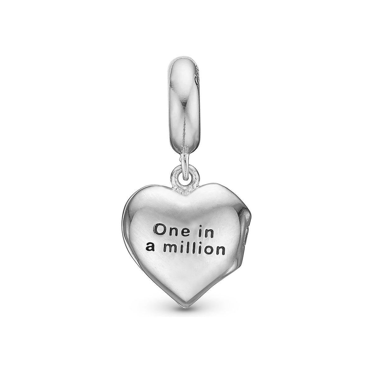 Christina One in a Million Charm aus Silber mit Zirkonia für Silberarmband