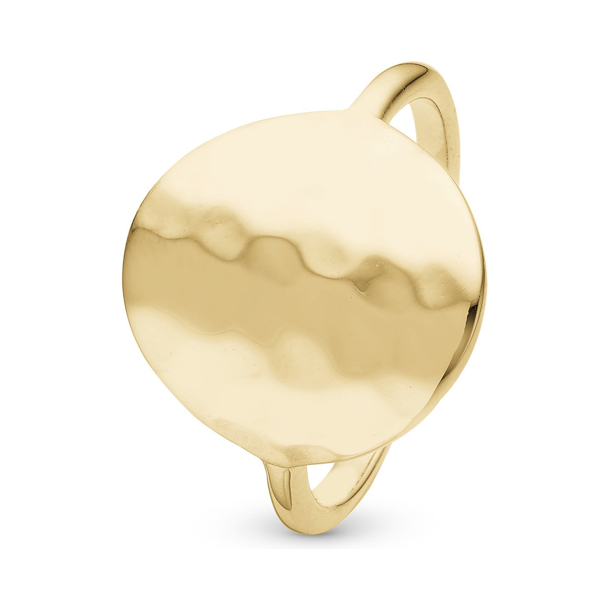 Christina Panzer Ring aus vergoldetem Silber