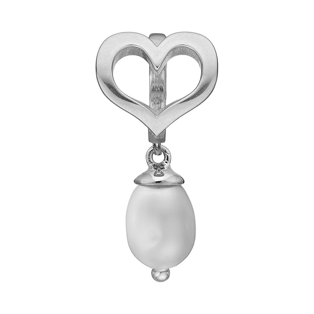 Christina True Pearl Charm aus Silber mit Perlen für Lederarmband