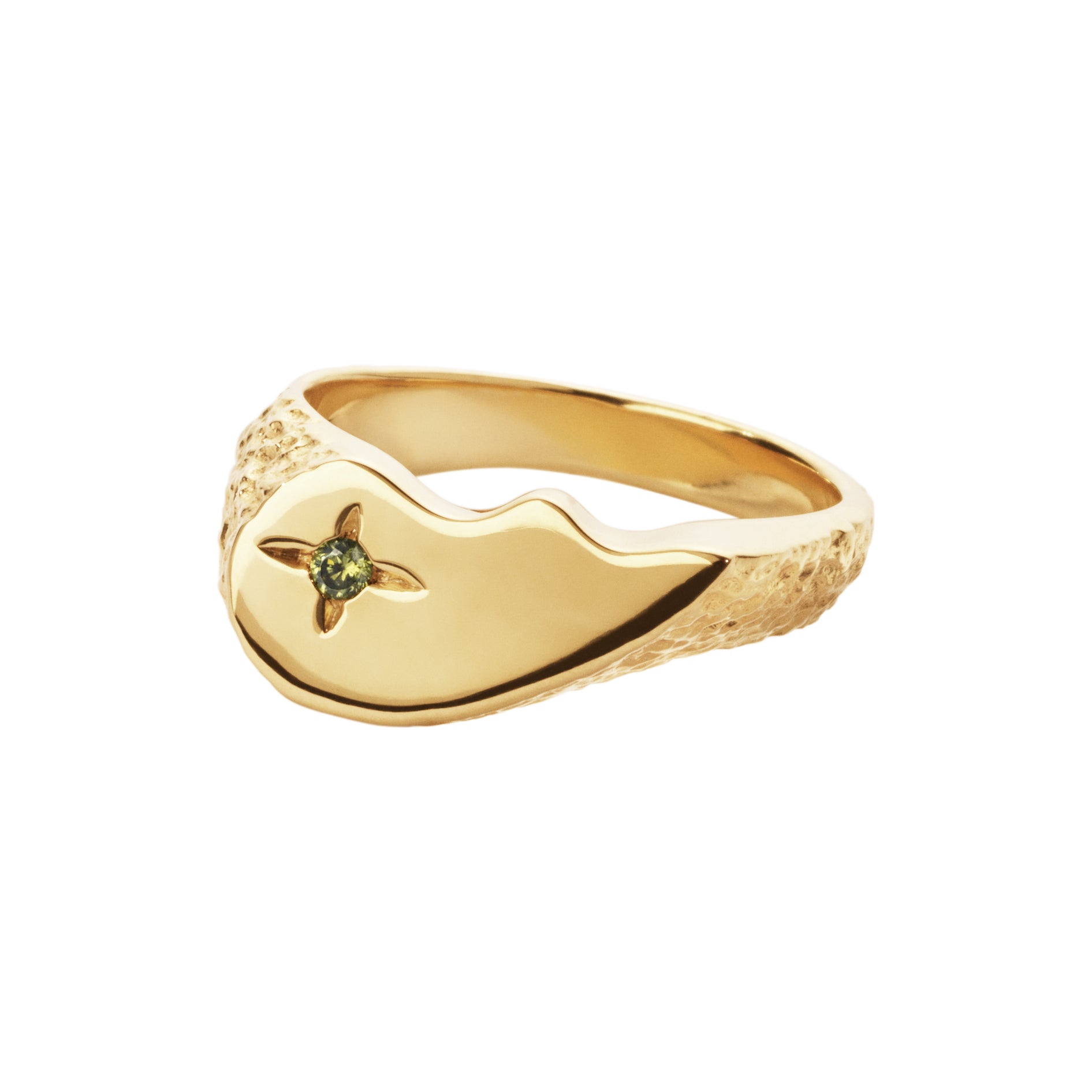 Camille Brinch Shiny BFF Sparkly Ring vergoldet